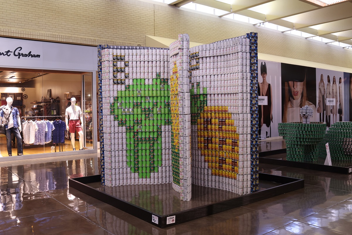 Canstruction 2021 at North Park Center